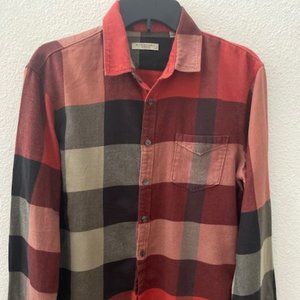 Burberry Brit Men's Button Up Shirt, Size Medium